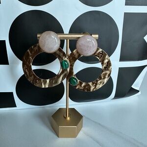 D'Estree hoop earrings